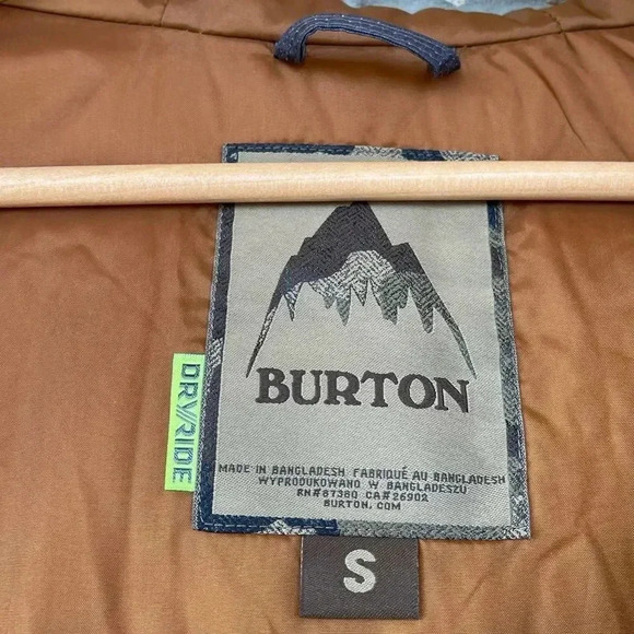 Burton X Mountain Dew Covert 1 Mens Jacket Small - Picture 17 of 17